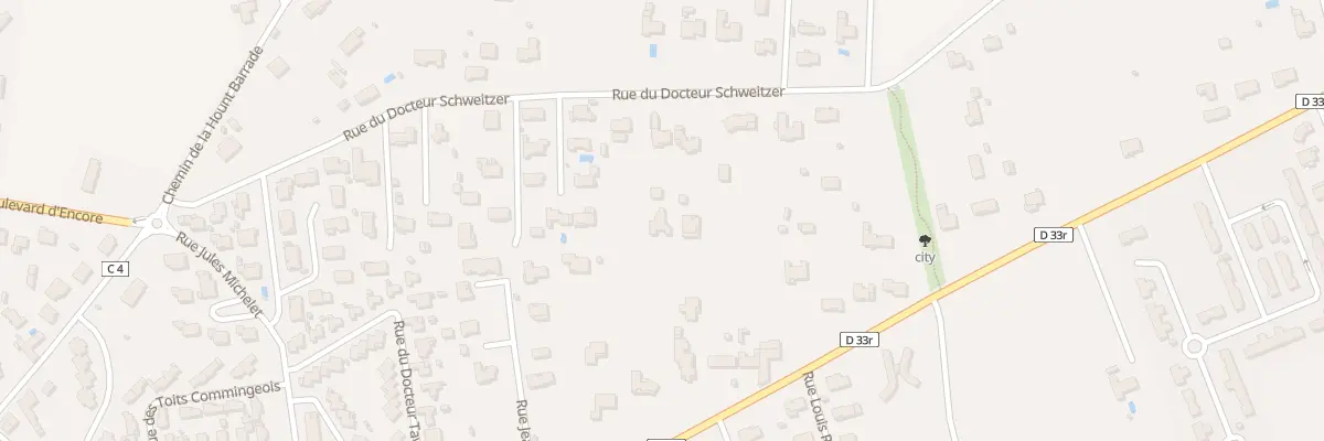 Plan du 306 Rue du Docteur Schweitzer à Saint-Gaudens