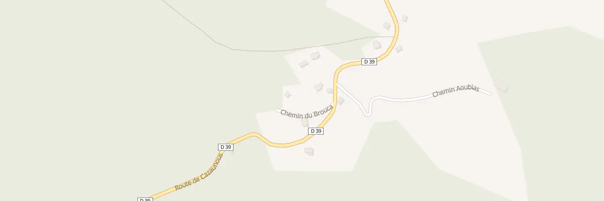 Plan du 1 Che du Brouca à Arbon