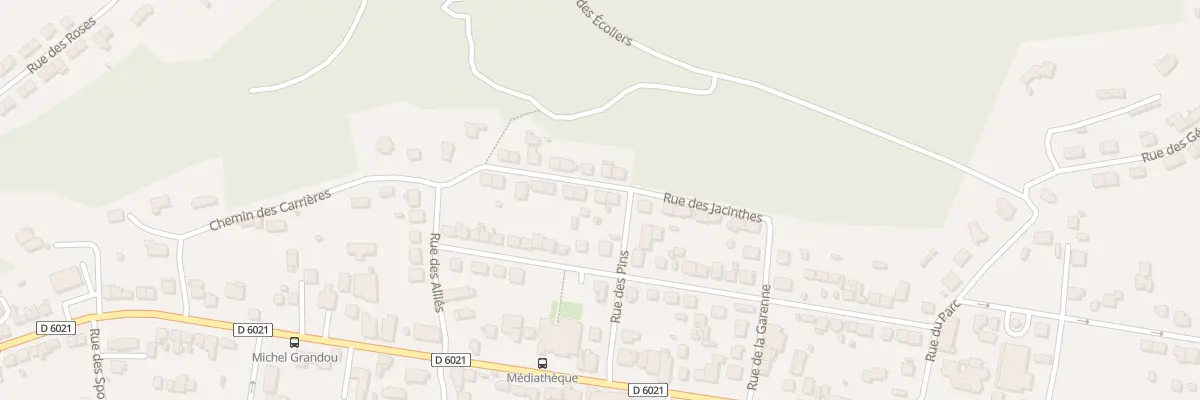 Plan du 16 Rue des Jacinthes à Trélissac
