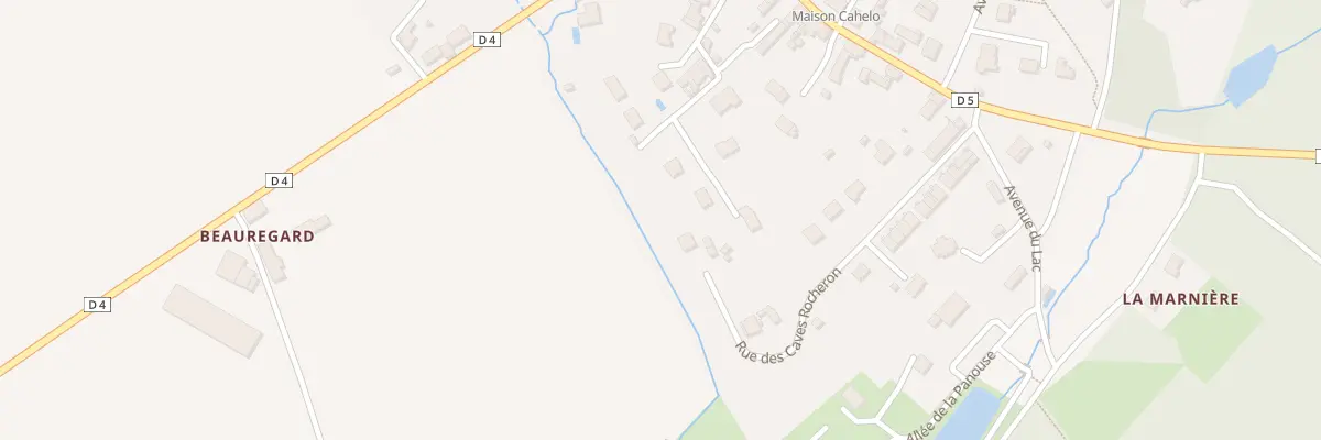 Plan du 9B Rue Sainte Agathe à Nouzilly