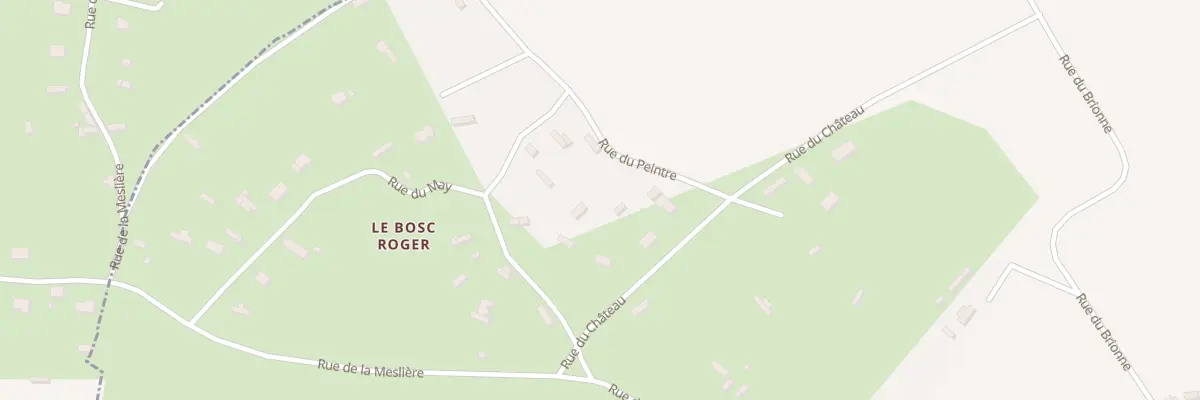 Plan du 57 Rue du Peintre à Bouquetot
