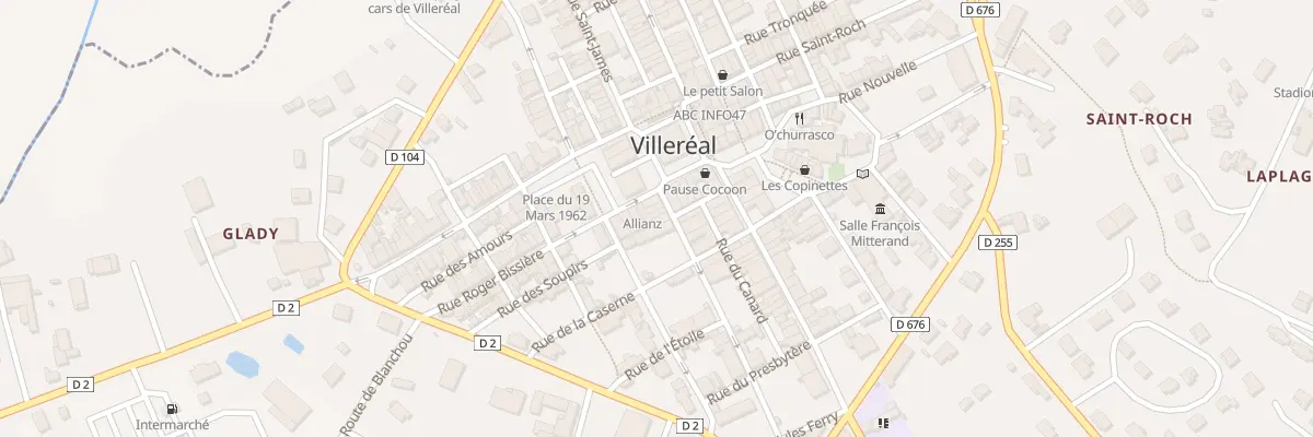 Plan du 39 Rue Saint-James à Villeréal