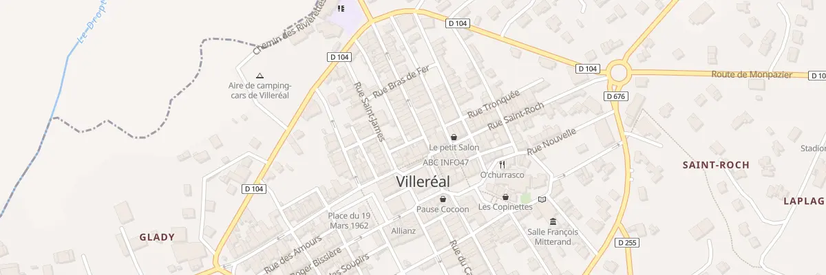 Plan du 41 Rue du Dropt à Villeréal