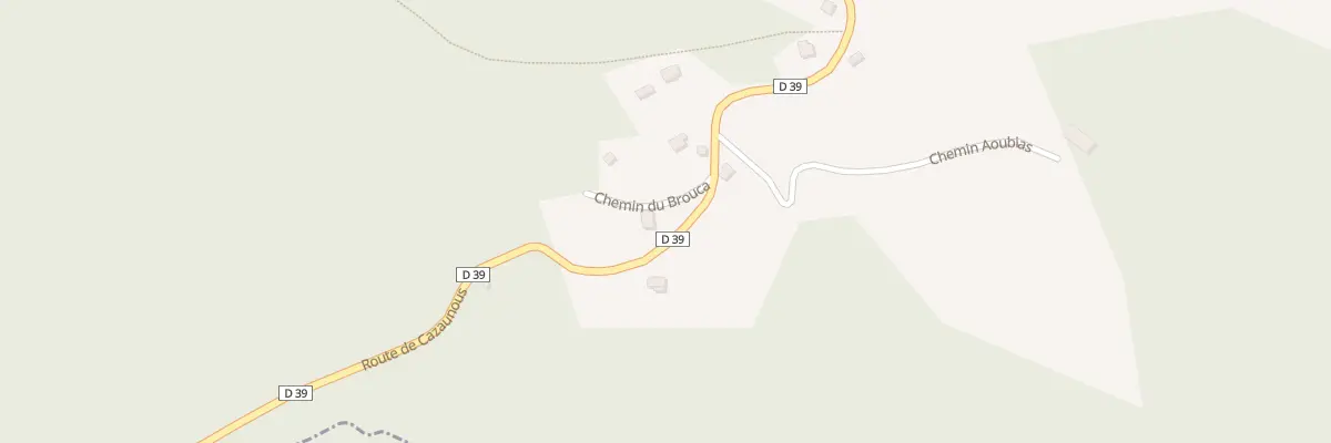 Plan du 3 Che du Brouca à Arbon
