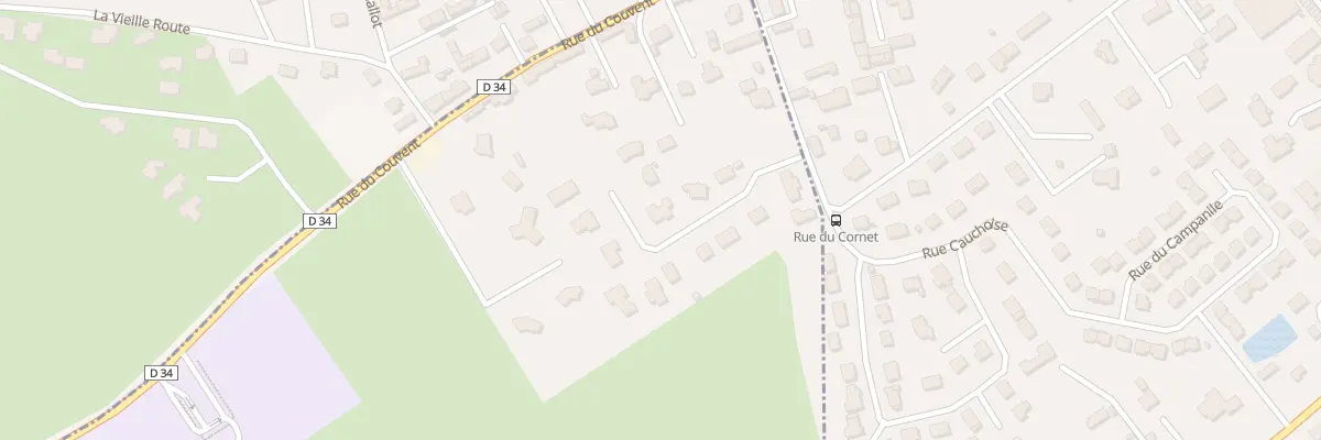 Plan du 3 Res de l’Ancien Verger à Auzebosc