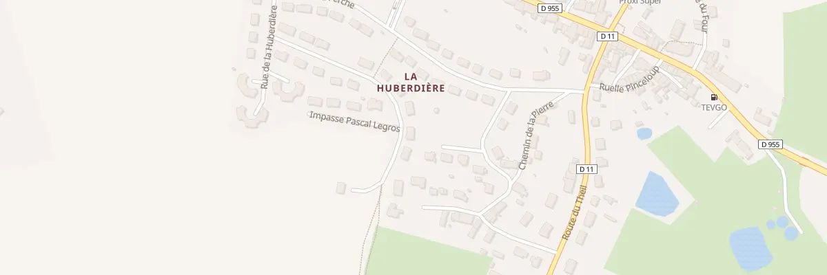 Plan du 15 Rue du Stade à Berd’huis
