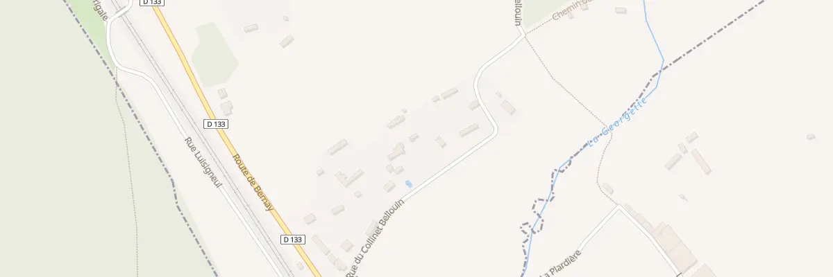 Plan du 5 Rue du Collinet Bellouin à Launay