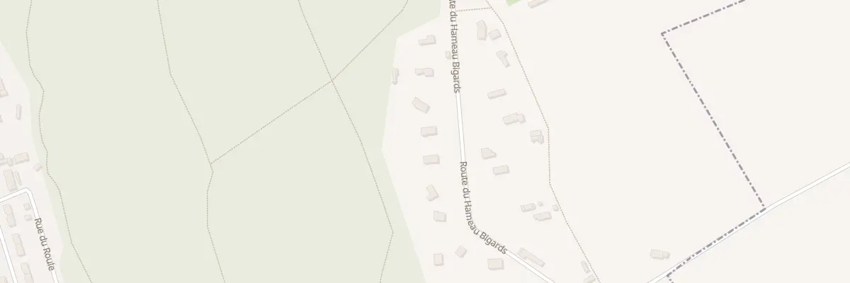 Plan du 19 Hameau de Bigard à Nassandres sur Risle