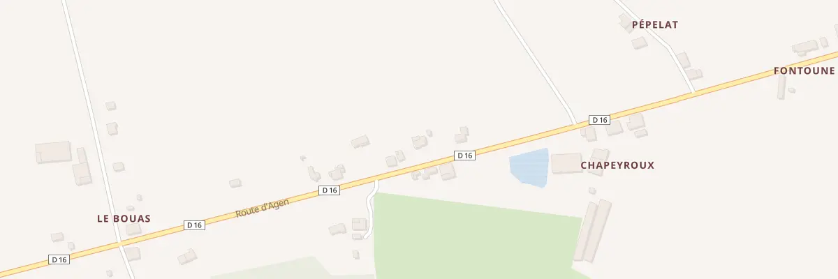 Plan du 5267 Jamet à Saint-Pierre-de-Clairac