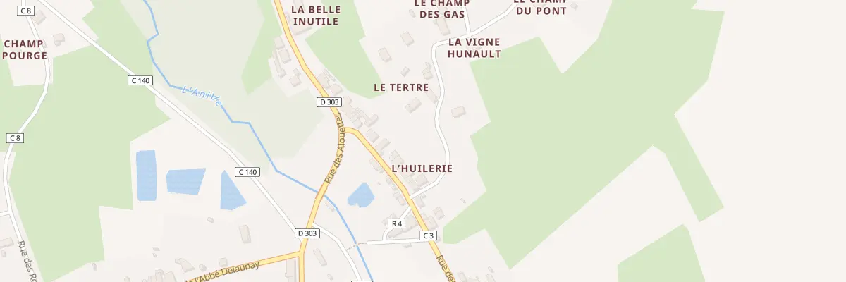 Plan du 5019 Le Tertre à Saint-Gervais-de-Vic