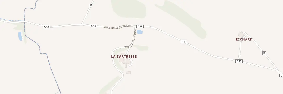Plan du 5268 France à Dunes