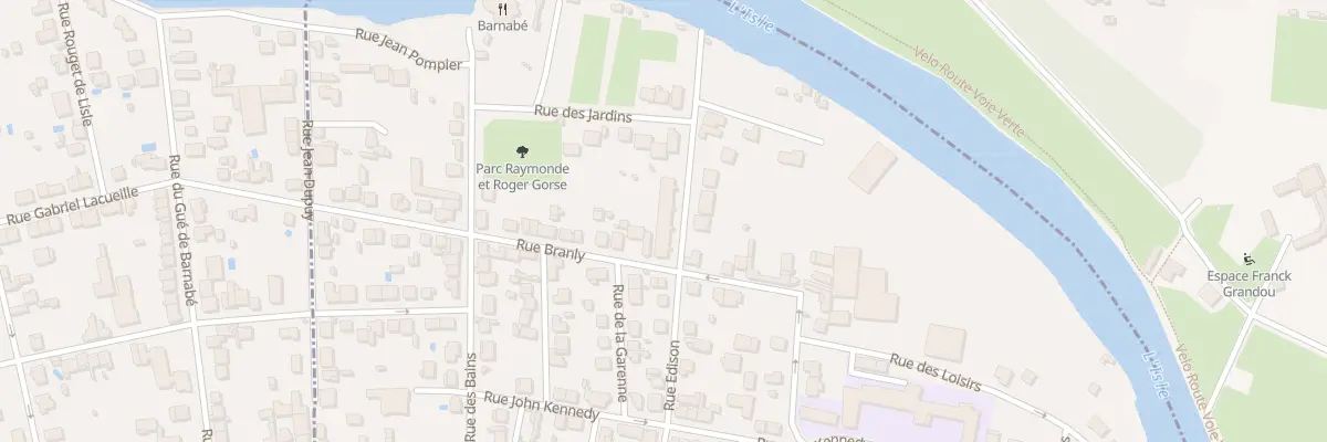Plan du 43 Rue Thomas Edison à Boulazac Isle Manoire