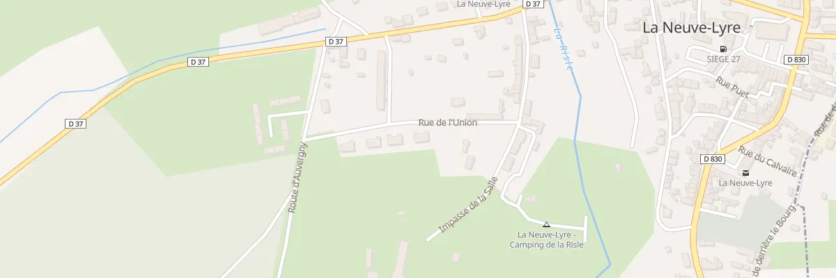Plan du 15B Rue de l’Union à La Neuve-Lyre