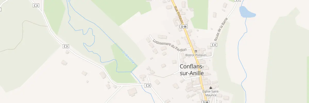 Plan du 4 Lot du Pavillon à Conflans-sur-Anille