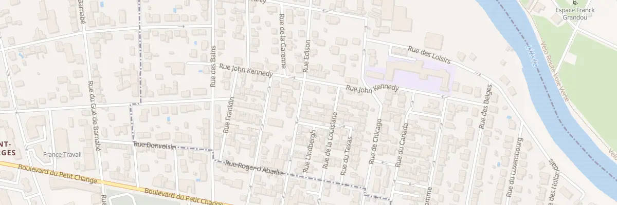 Plan du 34 Rue Thomas Edison à Boulazac Isle Manoire