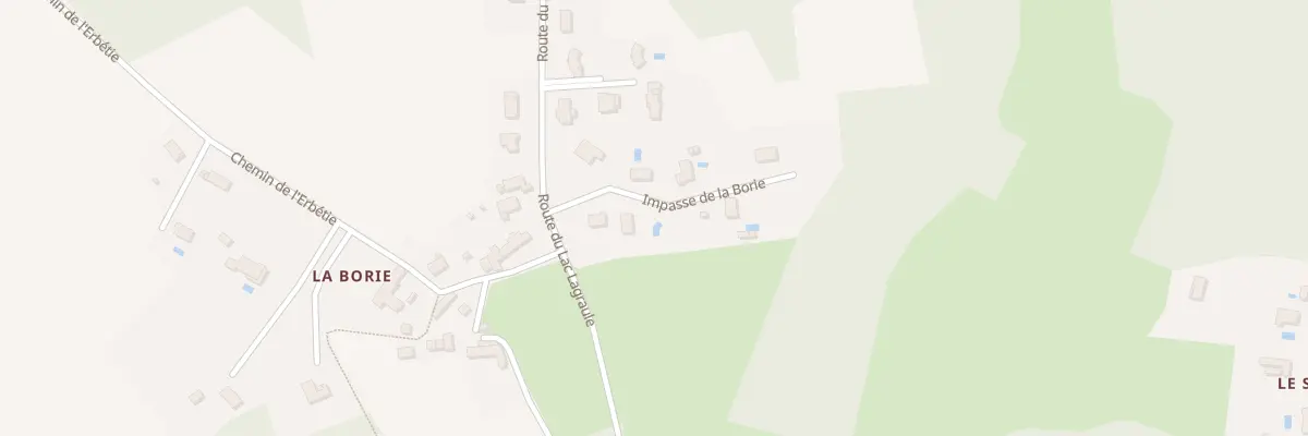 Plan du 6 Imp de la Borie à Champcevinel