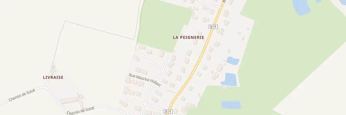 Plan du 21 Rue Maurice Hubert à Berd’huis