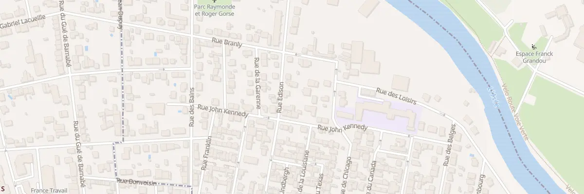 Plan du 38 Rue Thomas Edison à Boulazac Isle Manoire