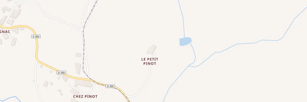 Plan du 1 Le Petit Pinot à Saulgond