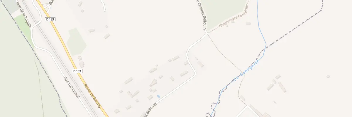 Plan du 9 Rue du Collinet Bellouin à Launay