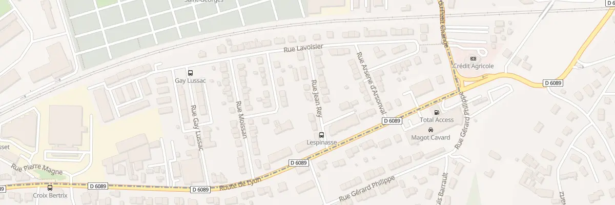 Plan du 7 Rue Jean Rey à Périgueux