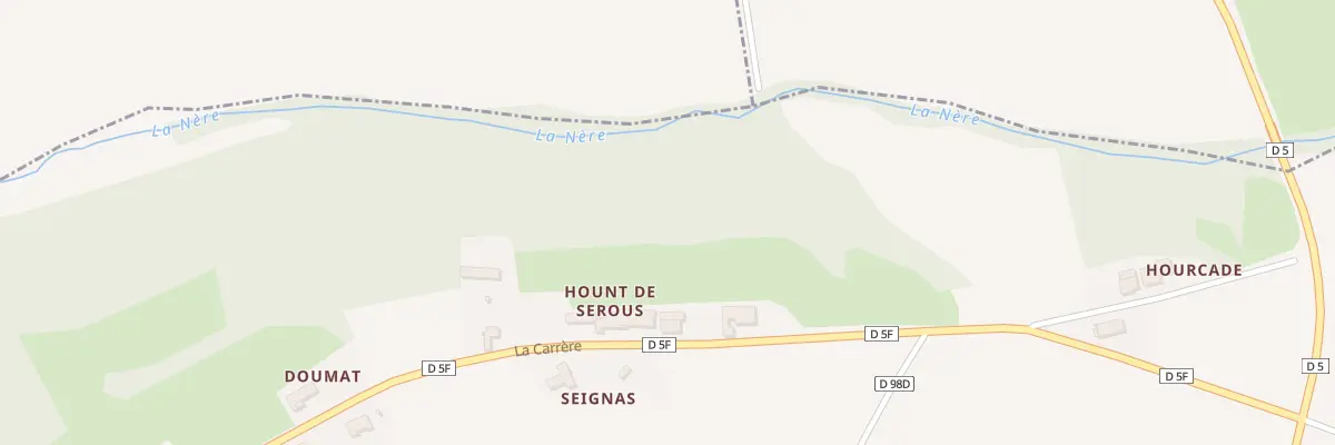 Plan du 30 Hount de Serous à Saint-Lary-Boujean