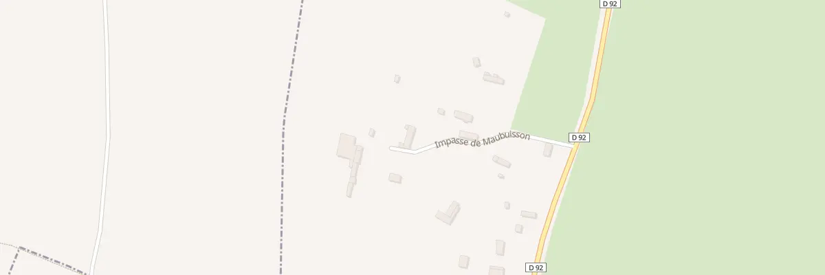 Plan du 70 Imp du Maubuisson à Saint-Léger-du-Gennetey