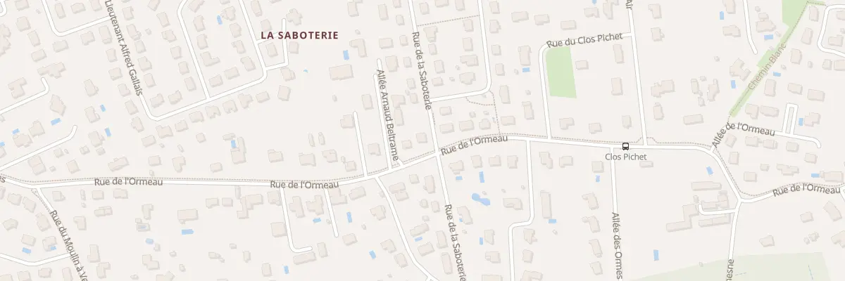 Plan du 46 Rue de l’Ormeau à Saint-Avertin