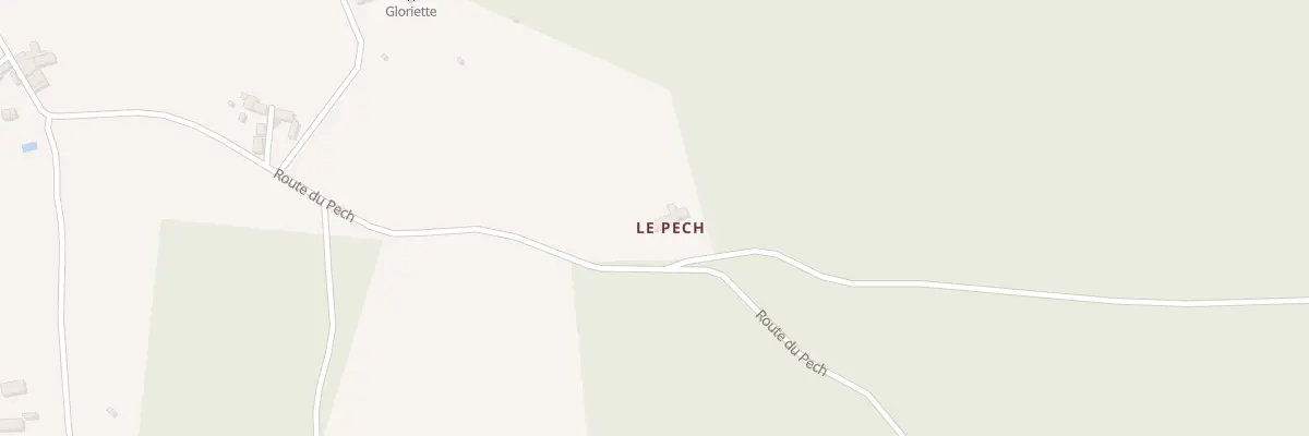 Plan du 816 Rte du Pech à Lalinde