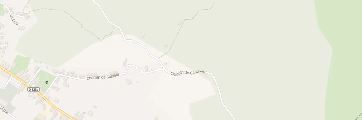 Plan du 1 Pereuille à Fos