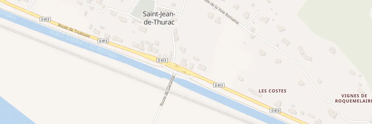 Plan du 2321 Rte de Toulouse à Saint-Jean-de-Thurac