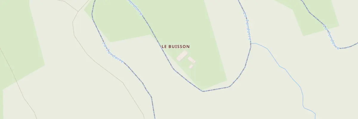 Plan du 5060 Le Buisson à Saint-Mathieu