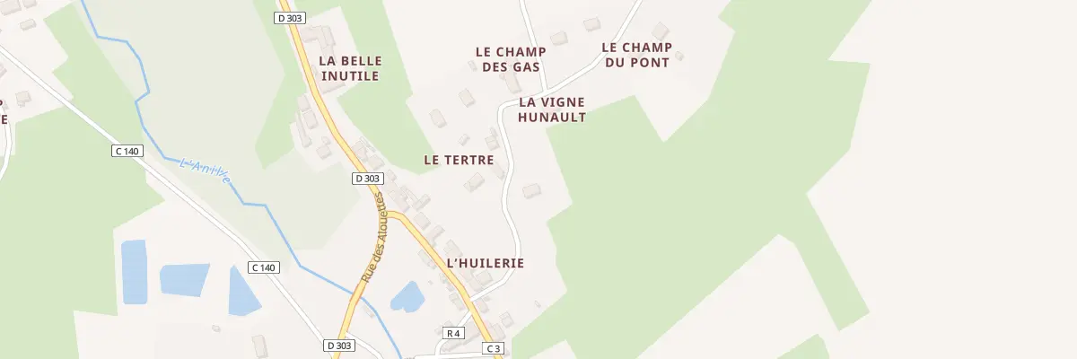 Plan du 5020A Le Tertre à Saint-Gervais-de-Vic