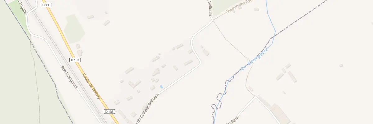 Plan du 7 Rue du Collinet Bellouin à Launay