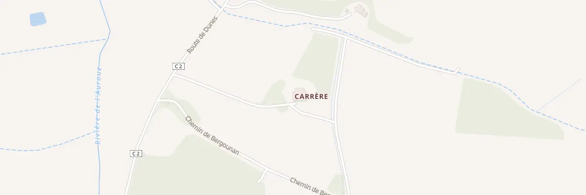 Plan du 2018 Rte de Dunes à Gimbrède