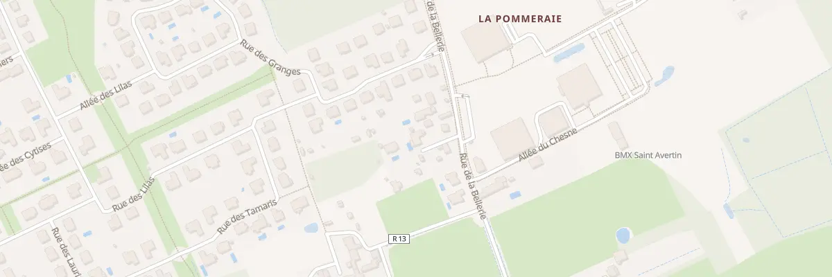 Plan du 59 Rue de la Bellerie à Saint-Avertin