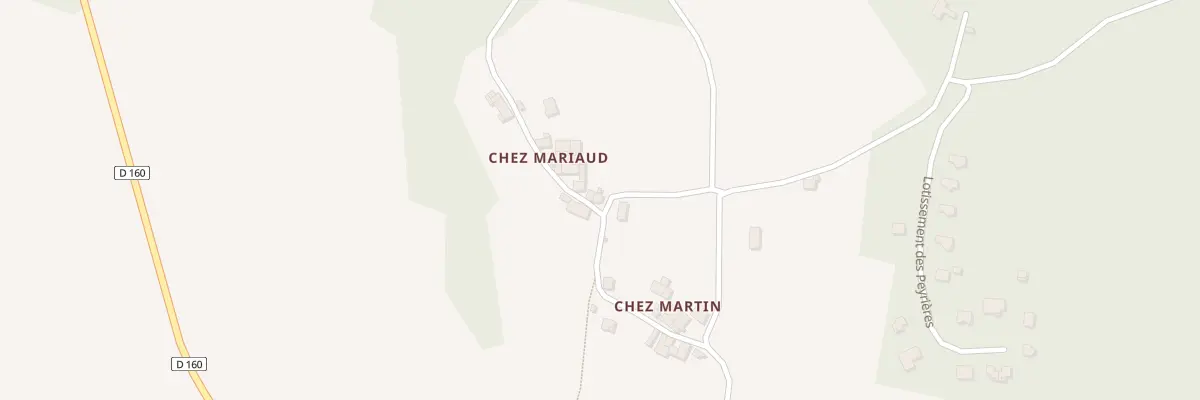 Plan du 5212 Chez Mariaud à Pressignac