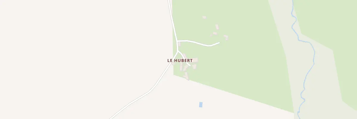 Plan du 117 Le Hubert à Charencey