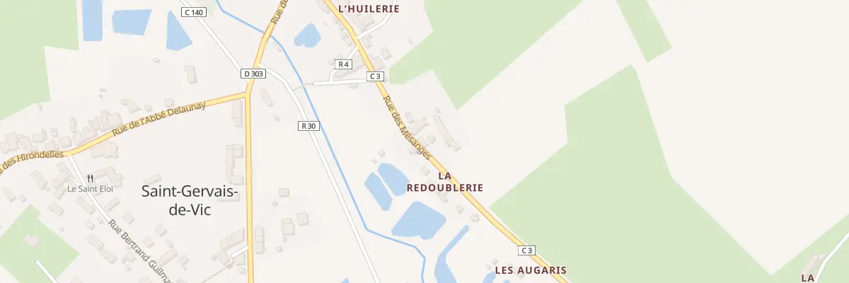 Plan du 17 Rue des Mésanges à Saint-Gervais-de-Vic