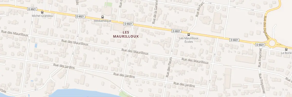 Plan du 55 Rue des Maurilloux à Trélissac