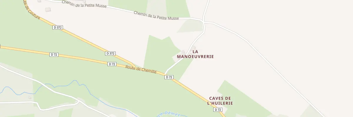 Plan du 53 Che de la Ragonnerie aux Hermites