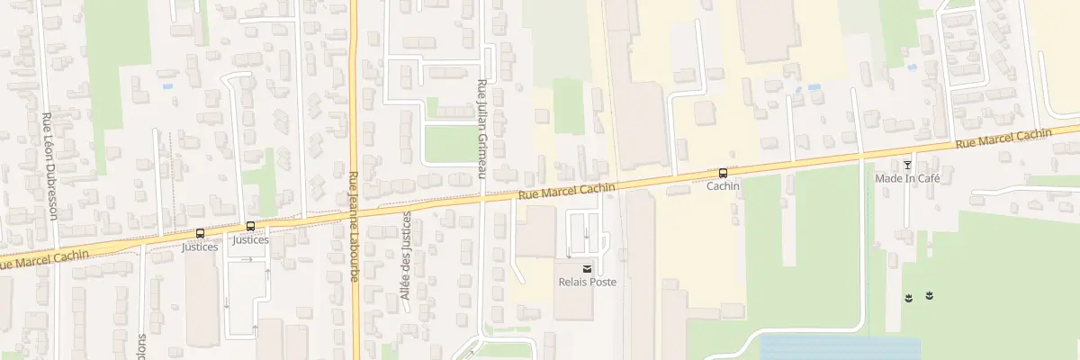 Plan du 188 Rue Marcel Cachin à Saint-Pierre-des-Corps