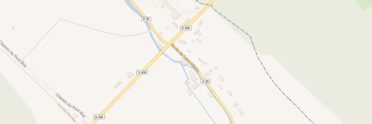 Plan du 6 Rte de Saint-martin au Bec-Hellouin