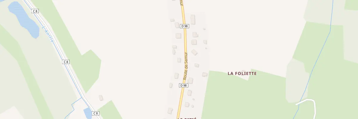 Plan du 9 Rte de Semur à Conflans-sur-Anille