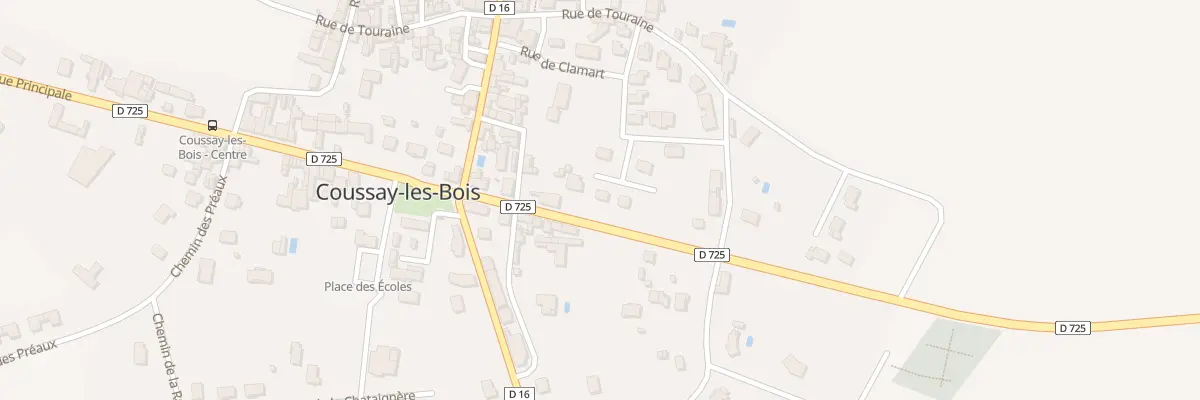 Plan du 11 Imp St Martin à Coussay-les-Bois