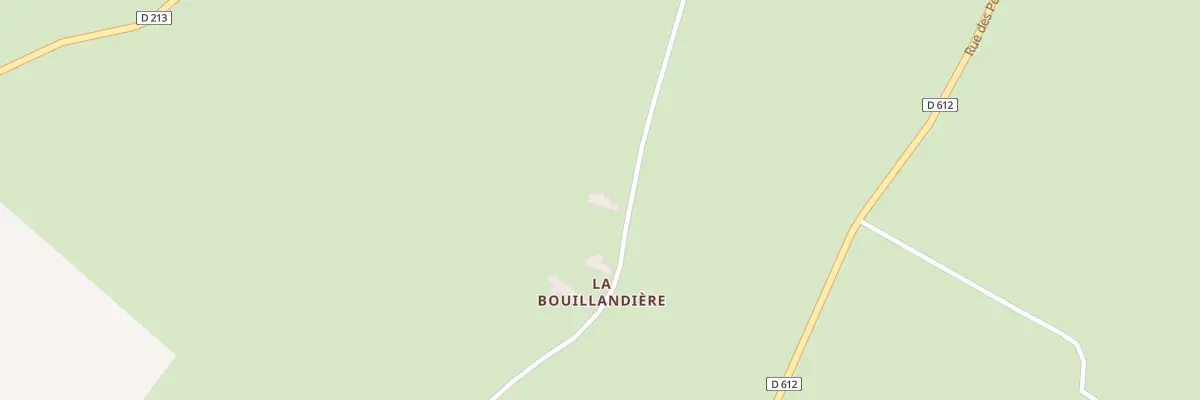 Plan du 1 La Bouillandière à Bizou