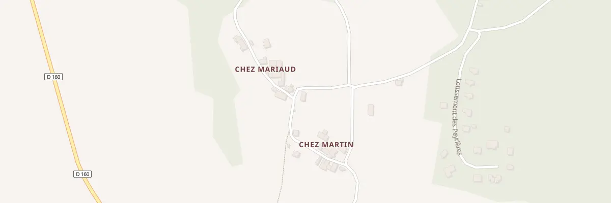 Plan du 5438 Chez Martin à Pressignac