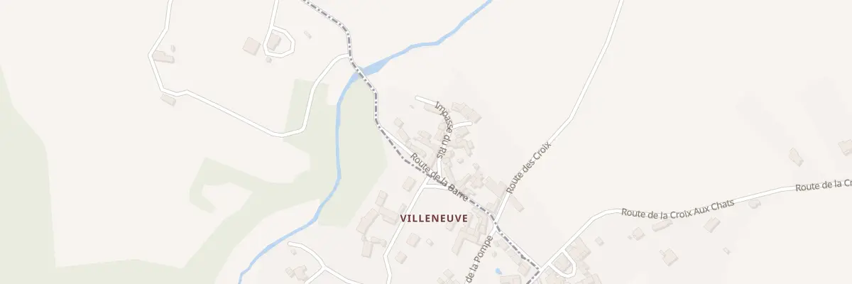 Plan du 5 Imp du Ris à Sillars