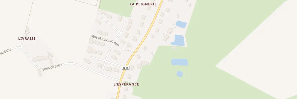 Plan du 43 Rte du Theil à Berd’huis
