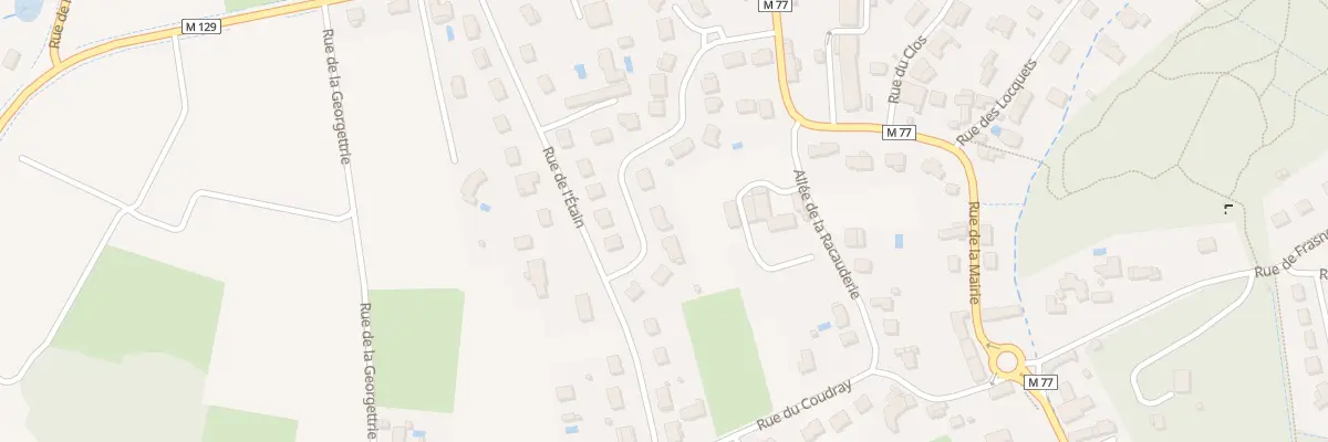 Plan du 11 Rue de la Petite Heraudière à Parçay-Meslay